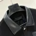 Prada Dark Style Varsity Baseball Jacket, Black Leather &amp; Wool Blend #B68851