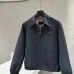 Prada Fall Winter Turn Collar Bomber Pilot Jacket, Multi Colors #B68853