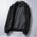 Prada Stand‑Collar Zip‑Up Jacket Men Casual Windproof Outerwear, Black, Bright Blue, Dark Gray #B67988