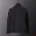 Prada Stand‑Collar Zip‑Up Jacket Men Casual Windproof Outerwear, Black, Bright Blue, Dark Gray #B67988
