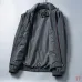 Prada Stand‑Collar Zip‑Up Jacket Men Casual Windproof Outerwear, Black, Bright Blue, Dark Gray #B67988