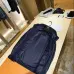 Prada Triangle Logo Hooded Full‑Zip Windbreaker Jacket, Navy #B68272