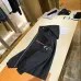 Prada Triangle Logo Red‑Tag Hooded Full‑Zip Windbreaker Jacket, Black #B68274