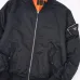 Prada Triangle Patch Bomber Flight Jacket, Navy, Dark Green, Burgundy, Black #B68847