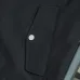 Prada Triangle Logo Full‑Zip Stand Collar Jacket, Black #B68269