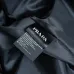 Prada Triangle Logo Full‑Zip Stand Collar Jacket, Black #B68269