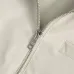 Prada Triangle Logo Full‑Zip Stand Collar Jacket, Cream #B68268