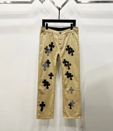 Chrome Hearts 40 patch cross chino khaki pants #A53419 Chrome Hearts 40 patch cross chino khaki pants #A53419