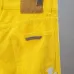 Chrome Hearts Cross Patch Straight Denim Jeans, Yellow #B68036