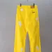 Chrome Hearts Cross Patch Straight Denim Jeans, Yellow #B68036