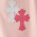 Chrome Hearts Cross Patch Straight‑Leg Denim Pants, Pink #B68037