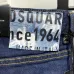 DSQ2 Men's Denim Jeans Edgy Distressed Design with Paint Splatter and Zipper Detail for Fashion Rebels #A54905