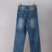 Gucci Side Web Stripe Vintage Wash Straight Leg Denim Jeans, Blue #B67637
