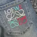 Loewe SS26 Fall Pocket Embroidery Logo YKK Zipper Jeans #B67473