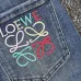 Loewe SS26 Fall Pocket Embroidery Logo YKK Zipper Jeans #B67473