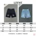 Loewe SS26 Runway Embroidered Logo Print Denim Shorts #B67476