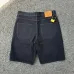Louis Vuitton SS26 Runway Logo Embroidered Denim Shorts #B67474
