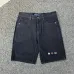Louis Vuitton SS26 Runway Logo Embroidered Denim Shorts #B67474