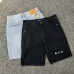 Louis Vuitton SS26 Runway Logo Embroidered Denim Shorts #B67474
