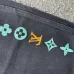 Louis Vuitton SS26 Runway Logo Embroidered Denim Shorts #B67475