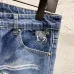 LV x Pharrell Animal Landscape Logo Embroidered Straight‑Leg Jeans #B67466
