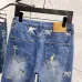 LV x Pharrell Animal Landscape Logo Embroidered Straight‑Leg Jeans #B67466