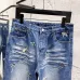 LV x Pharrell Animal Landscape Logo Embroidered Straight‑Leg Jeans #B67466
