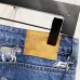 LV x Pharrell Animal Landscape Logo Embroidered Straight‑Leg Jeans #B67466