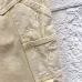 Louis Vuitton Cream Straight‑Fit Cotton Denim Cargo Pants #B67449