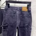 Louis Vuitton Dark Indigo Straight‑Fit Cotton Cargo Denim Pants #B67450