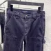 Louis Vuitton Dark Indigo Straight‑Fit Cotton Cargo Denim Pants #B67450