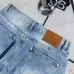 Louis Vuitton Monogram Patchwork Washed Denim Pants #B67463