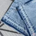 Louis Vuitton Monogram Patchwork Washed Denim Pants #B67463