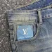 Louis Vuitton SS26 Fall Pocket Art Print Logo YKK Zipper Jeans #B67468