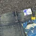 Louis Vuitton SS26 Fall Pocket Art Print Logo YKK Zipper Jeans #B67468
