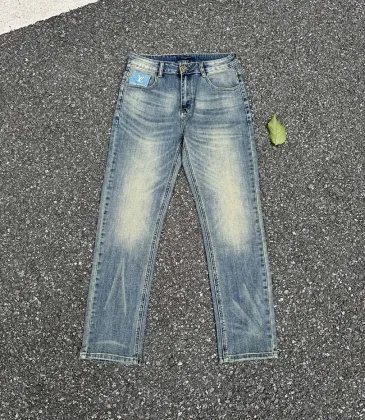 Brand L SS26 Fall Pocket Art Print Logo YKK Zipper Jeans #B67468