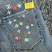 Louis Vuitton SS26 Fall Pocket Art Print Logo YKK Zipper Jeans #B67469
