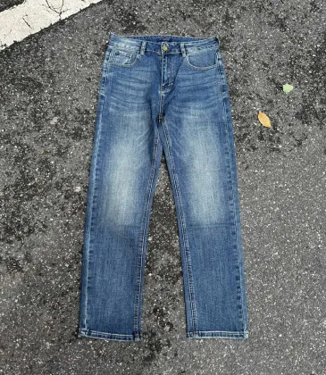 Brand L SS26 Fall Pocket Art Print Logo YKK Zipper Jeans #B67469