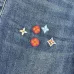 Louis Vuitton SS26 Fall Pocket Art Print Logo YKK Zipper Jeans #B67470