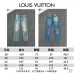 Louis Vuitton SS26 Fall Pocket Art Print Logo YKK Zipper Jeans #B67471