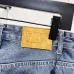 Louis Vuitton Solid Straight‑Leg Cotton Denim Pants #B67465