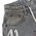 VA Heavy‑Weight Embroidered Washed Denim Jort Shorts #B67491