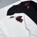 Gucci Patch‑Embroidered Long‑Sleeve T‑Shirt, Black, White #B68004
