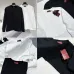 Gucci Patch‑Embroidered Long‑Sleeve T‑Shirt, Black, White #B68004