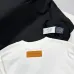 Louis Vuitton 320G Heavy‑Cotton Long‑Sleeve T‑Shirt 3D Embossed Logo Men Top, Black, White #B67990
