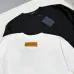 Louis Vuitton 320G Heavy‑Cotton Long‑Sleeve T‑Shirt 3D Embossed Logo Men Top, Black, White #B67990