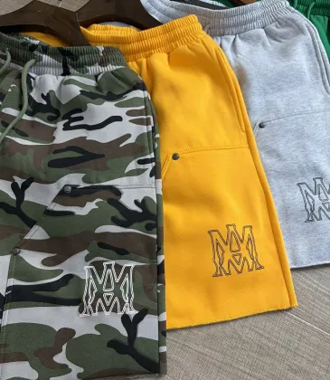 Amiri Logo Cargo Shorts, Green, Yellow, Black, Camo, Gray #B68044