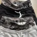 Amiri Script Letter Sweat Shorts Men Camo Lining Elastic Waist Streetwear Casual Shorts #B67223