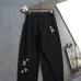 Louis Vuitton 3D Monogram Embroidered Wide‑Leg Sweatpants #B67429