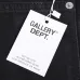 Gallery Dept Black Coated Denim Flare Cargo Trousers With Brand Tags #B67402